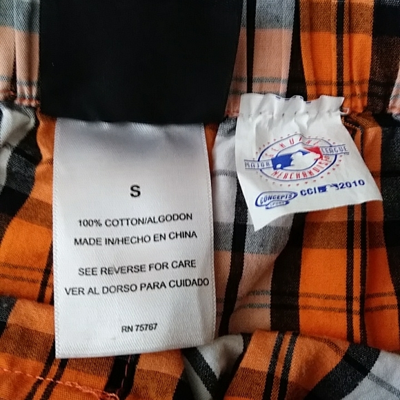 SF Giants Plaid Bottoms - Picture 9 of 10